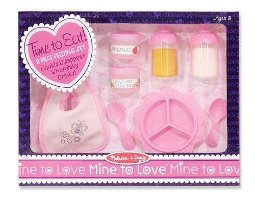 Melissa & Doug Time to Eat Feeding Set