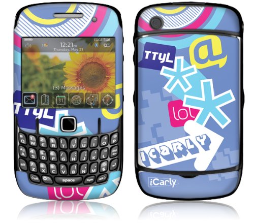 MusicSkins, MS-ICRL30044, ICarly - Web, BlackBerry Curve (8520/8530), Skin