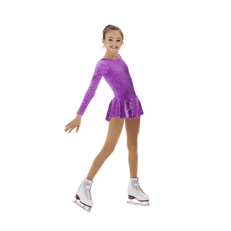 Mondor Born to Skate Glitter Figure Skating Dress 2723 - Bubbles (Size 8-10)