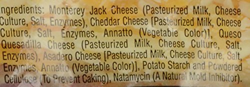 Sargento Off the Block 4 Cheese Mexican Traditional Cut Shredded Cheese, 8 Oz. thumbnail
