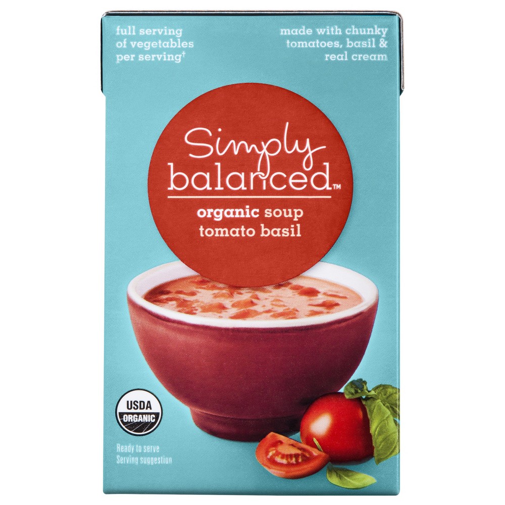 Simply Balanced, Organic Tomato Basil Soup Image