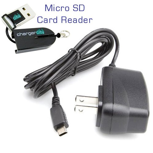 ChargerCity Wall Charger AC Adapter W/Extended 6' FT Extended Power Cable/Cord by ChargerCity for Garmin Nuvi 2300 2350 2360 2450 2460 3450 3460 3490