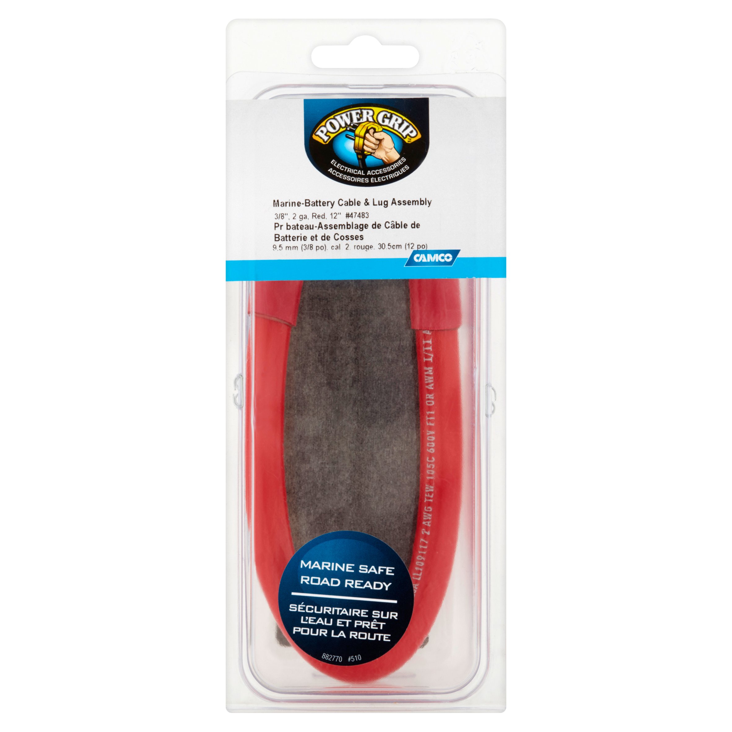 2-Gauge Red Battery Cable, 12
