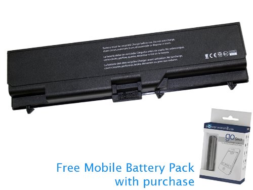 IBM Thinkpad W510 TYPE 4875 Battery 56Wh, 5200mAh with Free Mobile Battery Pack