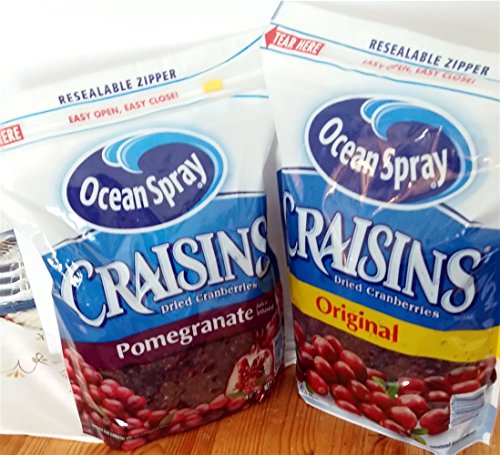 Craisins 64 Oz Original Dried Cranberries Plus 48 Oz Craisins Dried Cranberries Infused with Pomegranate Juice