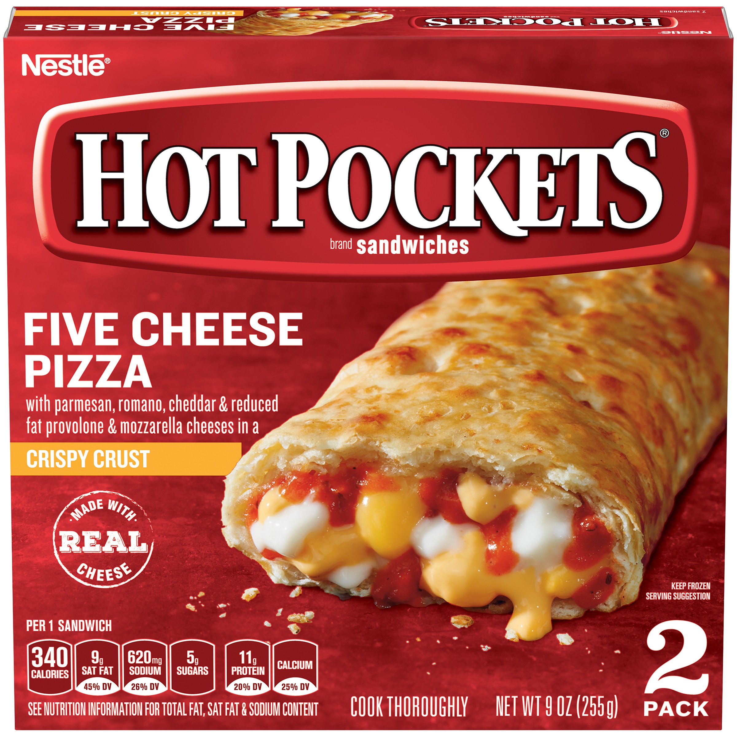 FIVE CHEESE WITH PARMESAN, ROMANO, CHEDDAR & REDUCED FAT PROVOLONE