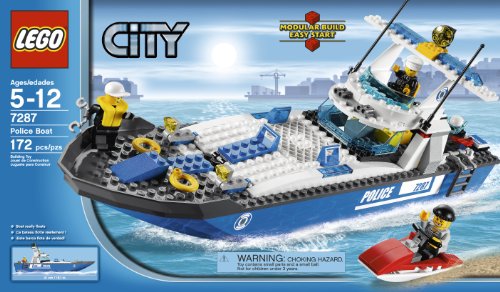 LEGO Police Boat 7287 thumbnail