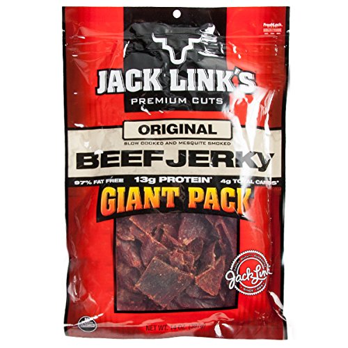 Jack Links Beef Jerky Premium Cuts Original Mesquite Smoked 14 Oz Bag Giant Pack