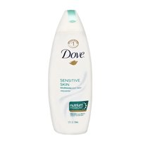 Dove Sensitive Skin Body Wash, 12 Oz (Pack of 4)