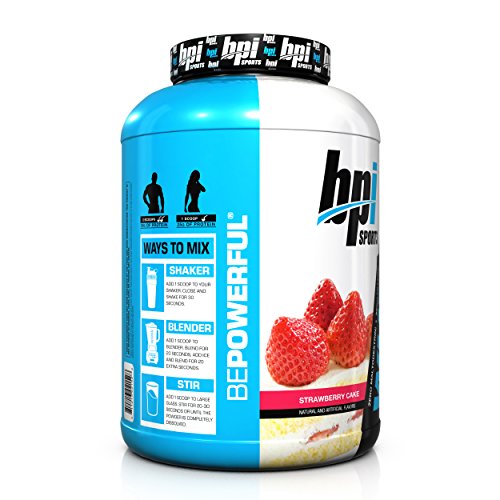 BPI Sports Whey-HD Ultra Premium Whey Protein Powder, Strawberry Cake, 4.5 Pound thumbnail