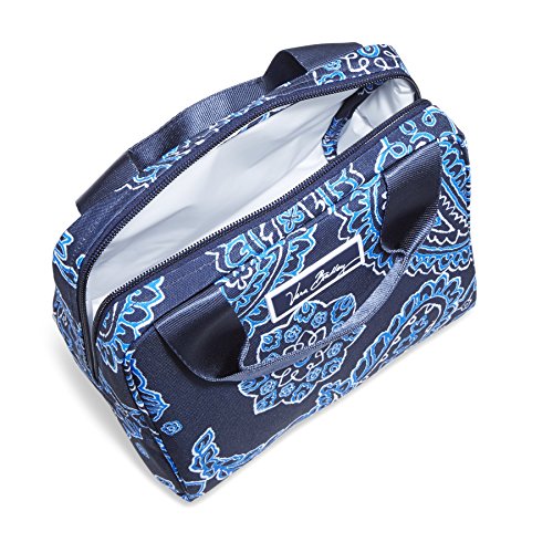 Vera Bradley Lighten up Lunch Cooler, Blue Bandana, One Size thumbnail