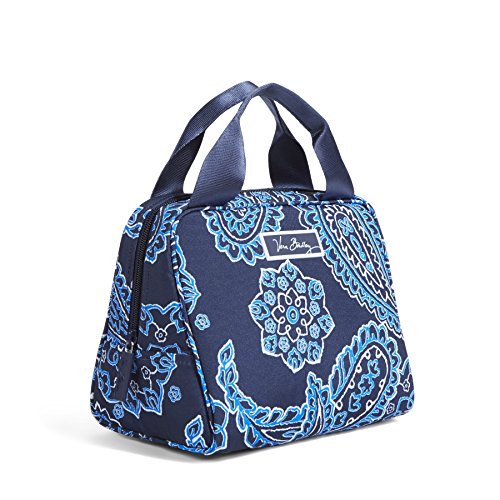 Vera Bradley Lighten up Lunch Cooler, Blue Bandana, One Size thumbnail