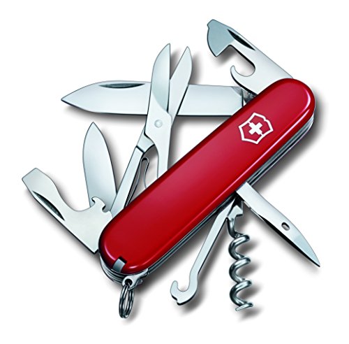 Victorinox Climber Red 420 HC Stainless Steel 3-4 in. Multi-Function Knife