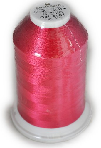 Maderia Thread Rayon Red 4081 Red 901404081