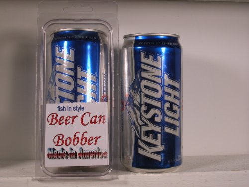 Beer Can Bobber - Fish in Style - Keystone Light