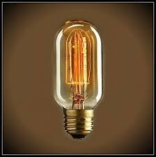 (6 Pack) 30 Watt - Radio Style - Golden Smoke - T14 - 3000 Life Hours - 120 Volt - Antique Light Bulb Co. L4080