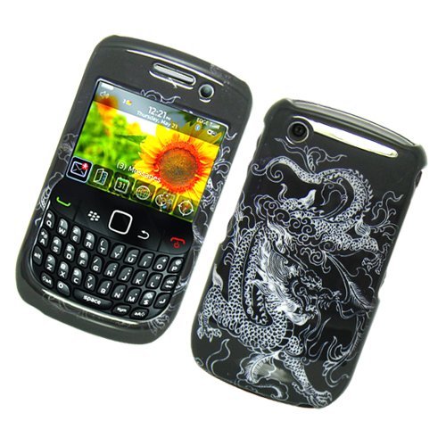 BlackBerry Curve 3G 9300 (T-Mobile) & Gemini Curve 8520 & 8530 Snap-on Protector Hard Case Image Cover 