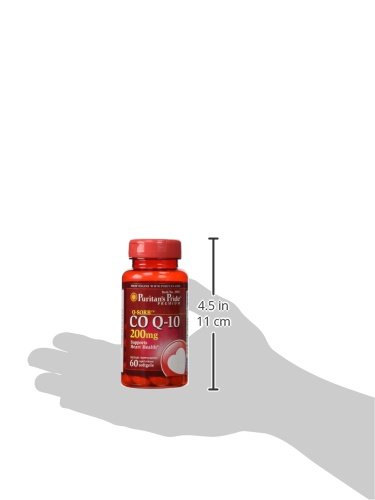 Puritan's Pride Q-sorb Coq-10 200 Mg 60 Softgels 2 Bottles thumbnail