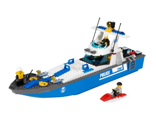 Lego- City 7287 Police Boat thumbnail