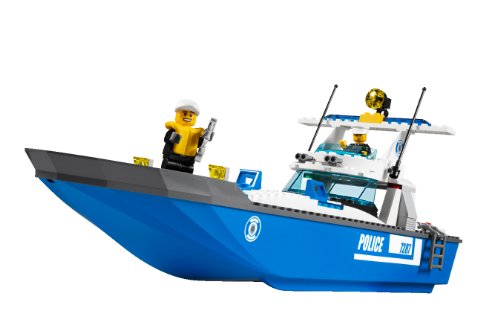 Lego- City 7287 Police Boat thumbnail