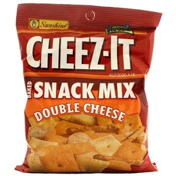 Cheez-it Snack Mix Double Cheese 6/3.5 Oz and Jack Link Beef Jerky Original - Bag 2.85 Oz thumbnail