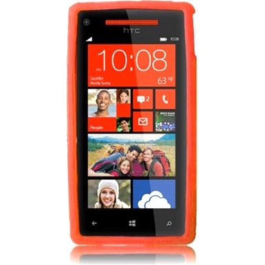 Silicone Case for HTC Windows Phone 8X/HTC 6990/HTC Zenith