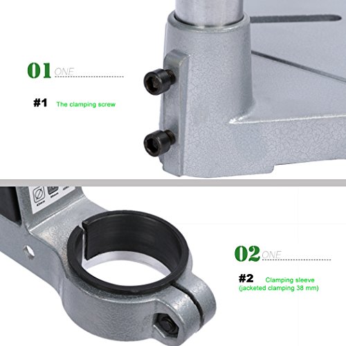 Aluminum High Quality Multifunction Rotary Tool Drill Press Support Stand Work Station thumbnail