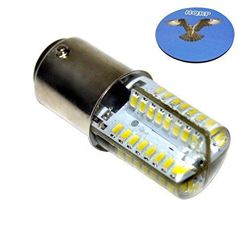HQRP 110V LED Light Bulb Warm White for Pfaff 1197 / 1209 / 1211 / 1212 / 1213 / 1214 / 1216 / 1217 / 1222 / 1229 Sewing Machine Plus HQRP Coaster thumbnail