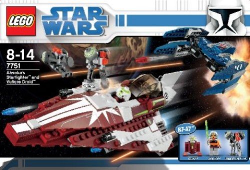 Lego 7751 Ahsokas Starfighter and Vulture Droid thumbnail