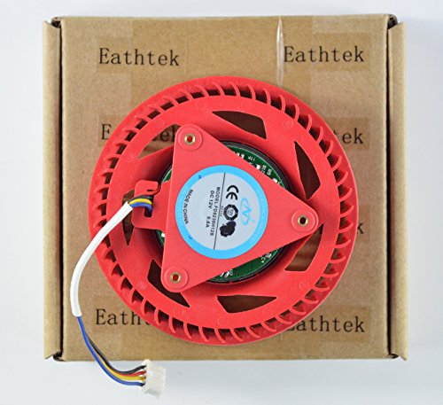 Eathtek New ATI Video Card 75mm Fan for HD 6990 6970 6950 6870 6850 5850 4870 5970 5870 5850 4890 5450 5650 4350 thumbnail