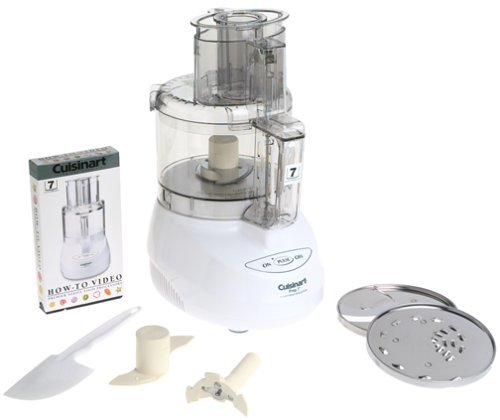 Cuisinart 7-Cup Food Processor Features Touchpad Fingertip Controls with Extra Large Feed Tube and Stainless Steel Chopping/Mixing Blade, Dough Blade, thumbnail