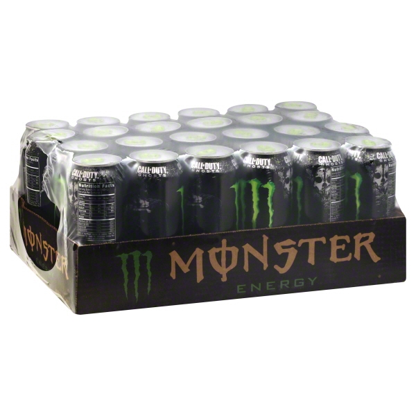 (24 Cans) Monster Energy Original  Energy Drink  16 Fl Oz