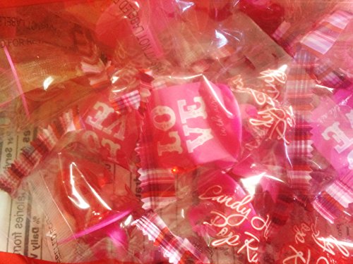30 Candy Heart Pop LOVE Rings Lollipop FRESH Red Pink Party Girls thumbnail
