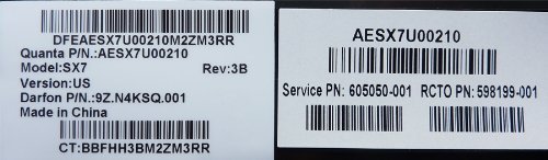 SunSea Replacement Keyboard (Without Pointer) for HP Compaq ProBook 4421S 4420S 4425S 4426S, Fit Part Numbers AESX6U00010 SX6 SX7 MP-09J43US-9201 5982 thumbnail