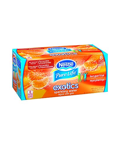 Nestle Pure Life Tangerine Sparkling Water 12 Oz 8 Pk