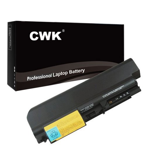 CWK® 7800mAh 9 Cell New High Capacity Battery for IBM ThinkPad R61 7751 7753 7754 R61e T61 Series(14-inch Wide) IBM ThinkPad T400 T61(14-inch Wide) T