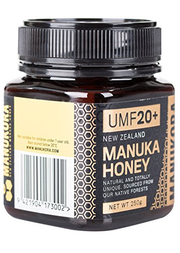 Manukora Raw Manuka Honey  MGO 850+ from New Zealand  Non-GMO  Monofloral  Traceable from Hive to Hand  Daily Digestive & Immune Support - 250g (8.82  thumbnail