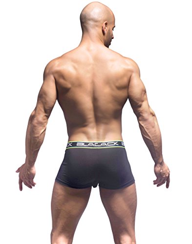 Andrew Christian Men's Collection Boxer Briefs, Black, Large thumbnail