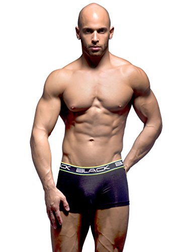 Andrew Christian Men's Collection Boxer Briefs, Black, Large thumbnail