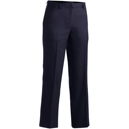 Edwards Garment Womens Microfiber Flat Front Dress Pant - 8532