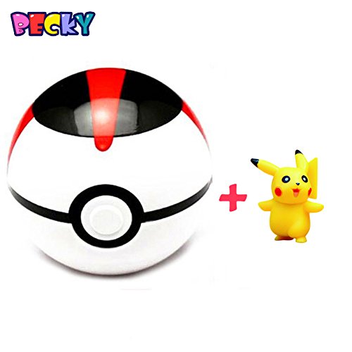 Welecom(TM) Plastic Super Anime Figures Balls for Pokemon Kids Toys Ball