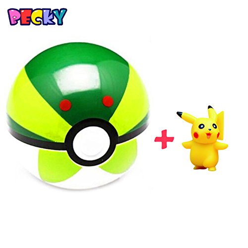 Welecom(TM) Plastic Super Anime Figures Balls for Pokemon Kids Toys Ball thumbnail