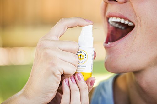BEEKEEPER S NATURALS Propolis Throat Spray - 95% Bee Propolis Extract - Natural Immune Support & Sore Throat Relief - Antioxidants  Keto  Paleo  Glute thumbnail