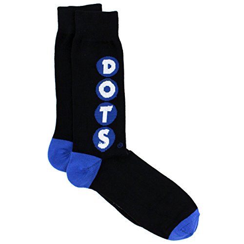 Charms Candy Tootsie Roll Teen Adult 2 Pack Crew Socks (10-13, Dots) thumbnail