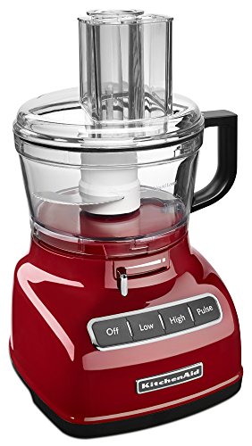 KitchenAid KFP0722ER 7-Cup Food Processor with Exact Slice System - Empire Red thumbnail