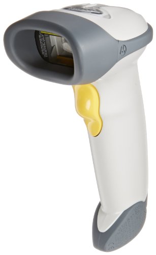 Motorola LS2208 General Purpose Handheld Bidirectional Laser Barcode Scanner, 100 Scan/s Scan Rate, 5V, Cash Register White