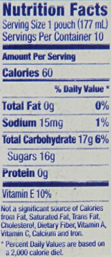 Capri Sun Pacific Cooler Juice Drink Blend, Mixed Fruit, 10 Ct, 6 Oz