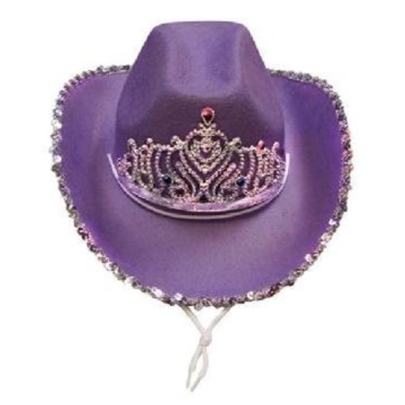 Parris Cowgirl Hat in,Purple,one Size