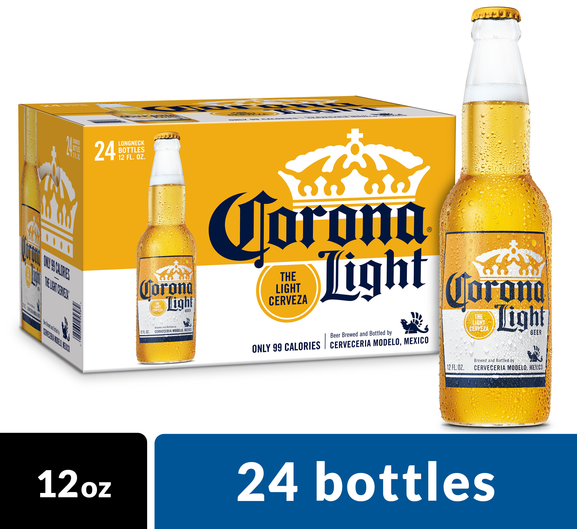 Corona Light Mexican Lager Beer 12oz