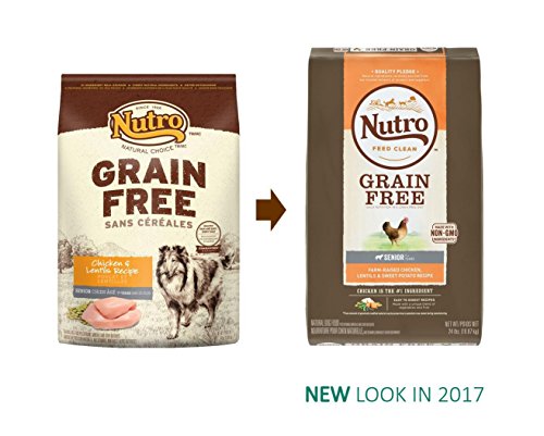 Blue Buffalo Wilderness Grain Free Chicken High Protein Recipe Senior Dry Dog Food - 48 Lb Bag (2 X 24 Lb Bag) thumbnail